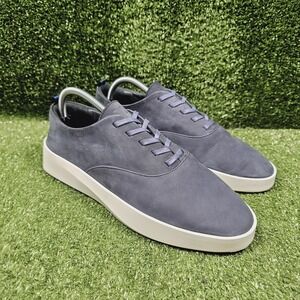 Wolf & Shepherd Cruise Navy Nubuck Lace Up Casual Sneakers Mens Size EU 42 US 9